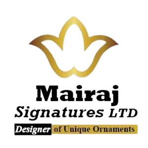 Mairaj Signatures Ltd. Logo with site title and tag line